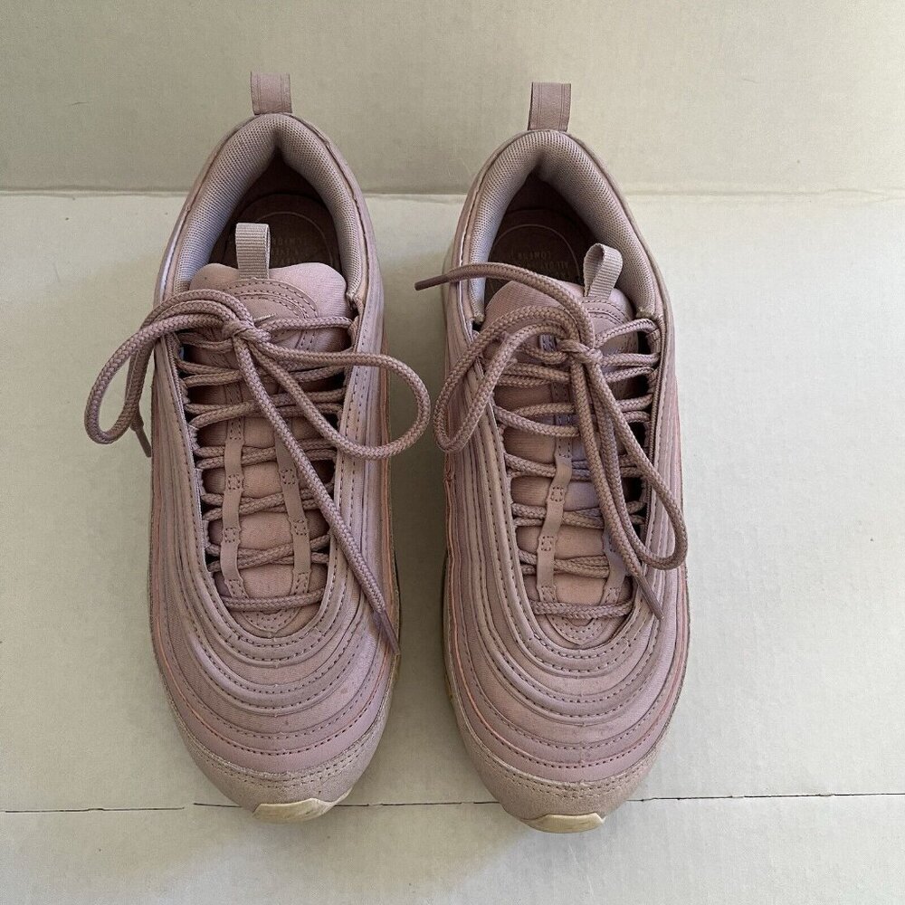 Nike Air Max 97 Premium Womens Size 7.5 Pink Athletic Shoes Sneakers 917646-500 - Picture 11 of 12